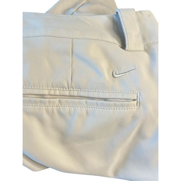 Nike Dri-Fit Tour Performance Bermuda Golf Short 8 Cream Color Womens - Picture 3 of 4